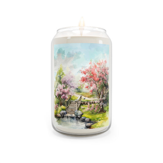 Spring Tranquility Eco-Friendly Scented Candle - XanderWitch Creative