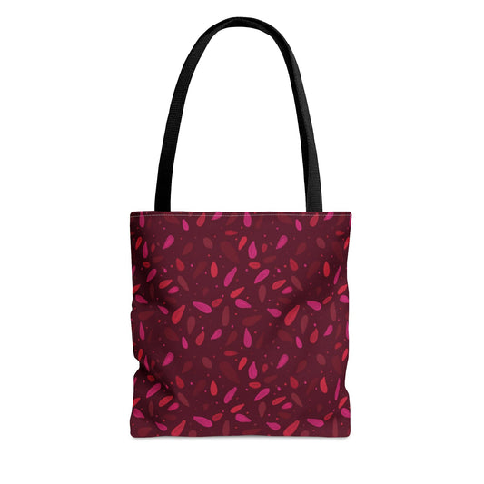 Red Petals Tote Bag - XanderWitch Creative