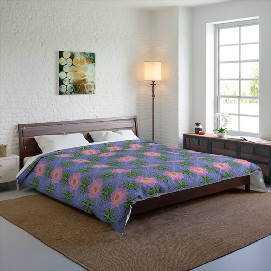 Pink Lotus Comforter - XanderWitch Creative