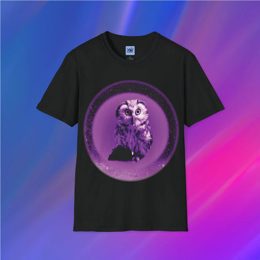 Purple Owl T-Shirt - XanderWitch Creative