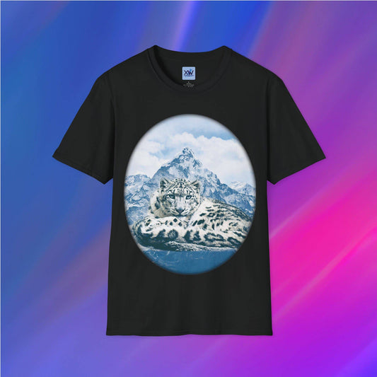 Snow Leopard T-Shirt - XanderWitch Creative
